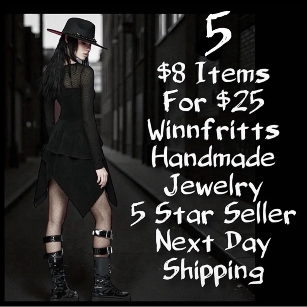 5 for $25💫Alternative Peach Wrapped Silver Cross Pendant Necklace - Picture 2 of 3